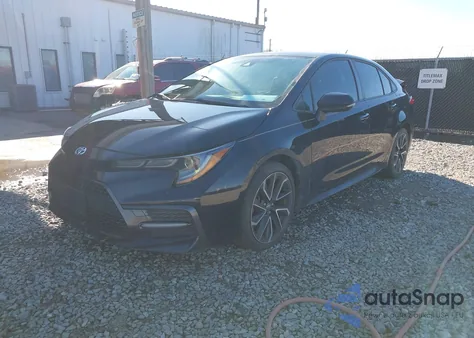 2020 Toyota Corolla Se from USA, damaged, VIN JTDS4RCE9LJ021663